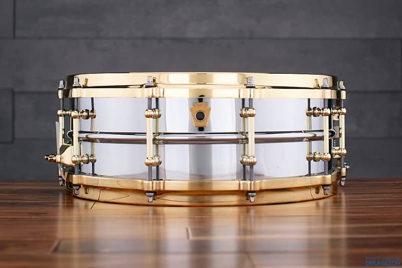 Ludwig LB400BBTWM Brass Edition Supraphonic 5x14