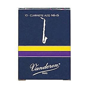 Vandoren CR1435 #3.5 Alto Clarinet Reeds - 10 Pack image 1