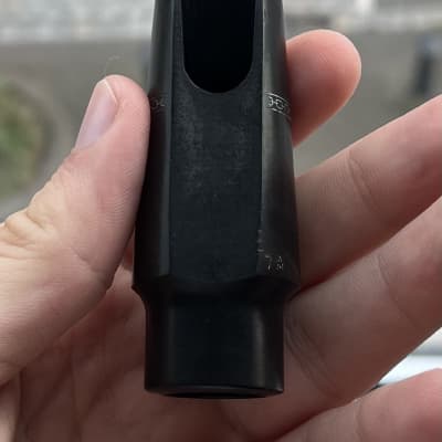 Vintage Otto Link Slant Signature “No USA” 7★ Alto Sax Mouthpiece – Original, Excellent Condition image 4