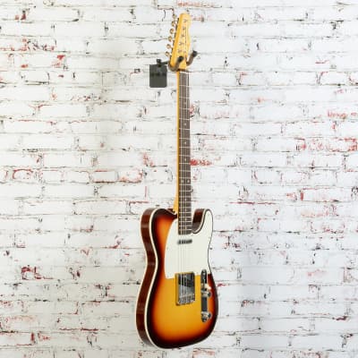 Fender - NOS Vintage Custom 1959 - Custom Telecaster®  Electric Guitar - Rosewood Fingerboard - Chocolate 3-Color Sunburst - w/ Deluxe Hardshell Case - x5408 image 4