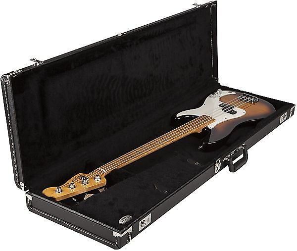 Fender G&G Precision Bass Standard Hardshell Case, Black with Black Acrylic Interior 2016 image 2