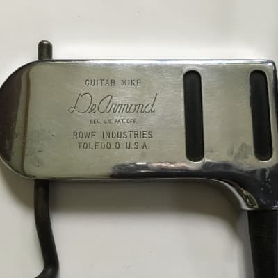 DeArmond “Guitar mike” 1950 Nickel image 2