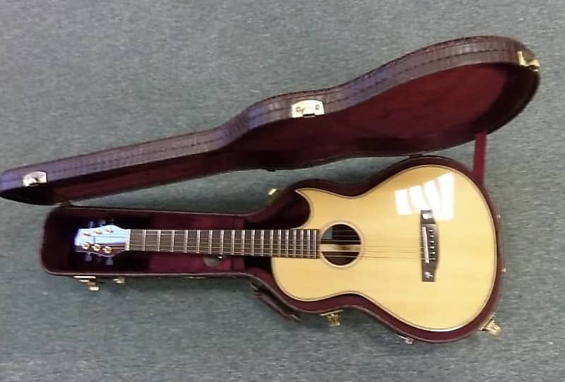 NEW  Terry Pack PLRS parlour guitar,handmade, rosewood B/S, best small guitar, big sound,  save £100 image 1