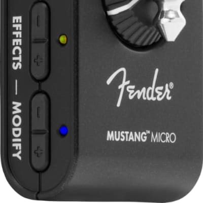 Fender Mustang Micro Electric Guitar Headphone Modeling Amplifier #2311300000