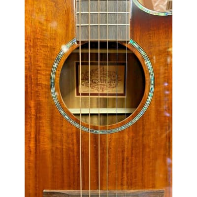 Freshman Limited Edition 'Koa' Cutaway Electro Acoustic Guitar. P/N FALTDKOAOC image 3