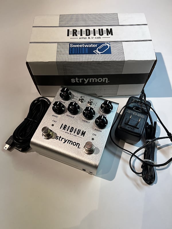 Strymon Iridium Amp & IR Cab Sweetwater Exclusive Silver