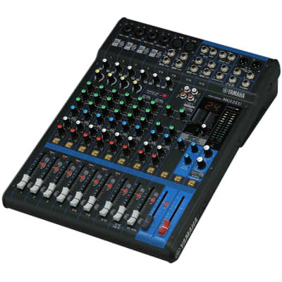 Yamaha MG12XU 12-Channel 6-Mic Input  Mixer with Built In Effects USB+XLR Cables image 3