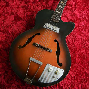 Decca DMI500 Electric Archtop 1966 Tobacco Burst Guitar | Reverb
