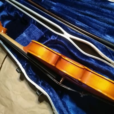 Seidel Stradivarius Copy sized 1/2 Violin, 1982. Germany. Very Good Condition image 11