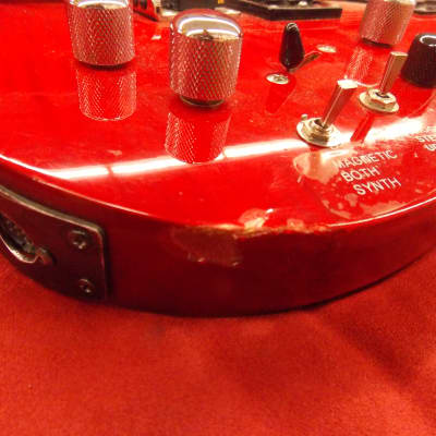 Brian Moore iM Synth Guitar W/Midi Pickups & Gig Bag Trans Red image 6