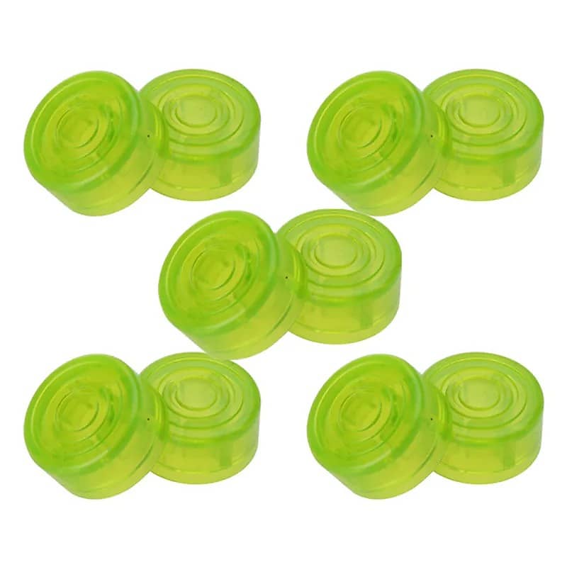 10 pack footswitch topper Green + Free shipping | Reverb