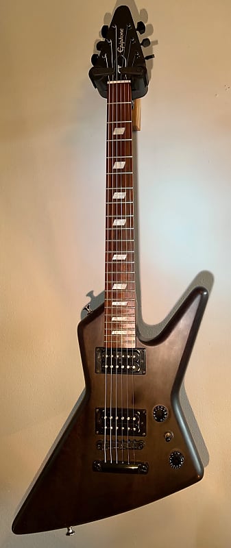 Epiphone Explorer GT Transparent Black Matte | Reverb