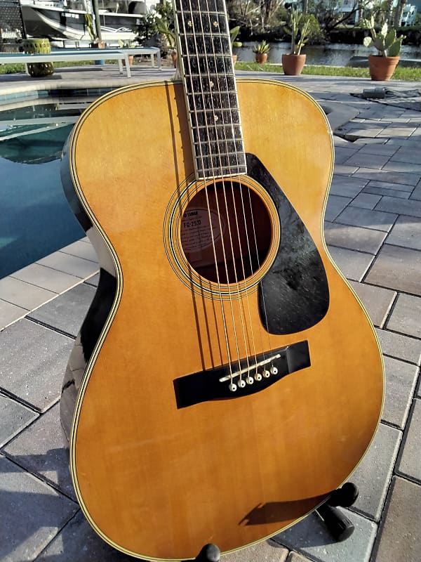 Ultra RARE Yamaha FG-252D Acoustic Guitar (Orange Label) MIJ