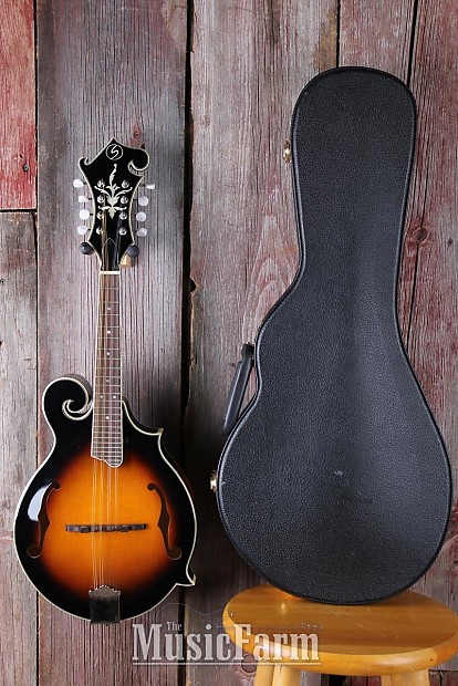 Samick MF1 Heritage Series F Style Mandolin with Hardshell Case