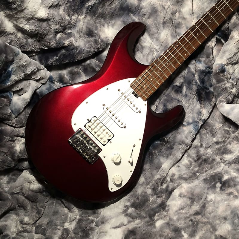 OLP Licensed by Ernie Ball Music Man Silhouette MM4 Mid-00's - Metallic Red