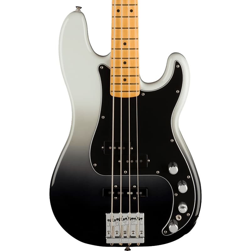 Fender Player Plus Precision Bass - Maple Fingerboard, Silver | Reverb