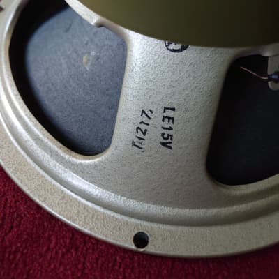 Celestion Matching Quad Celestion G12 H Greenback Pulsonic cones 16ohm 30 watt 1972 image 8