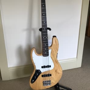Fender  MIM Jazz Bass 90's Natural image 1