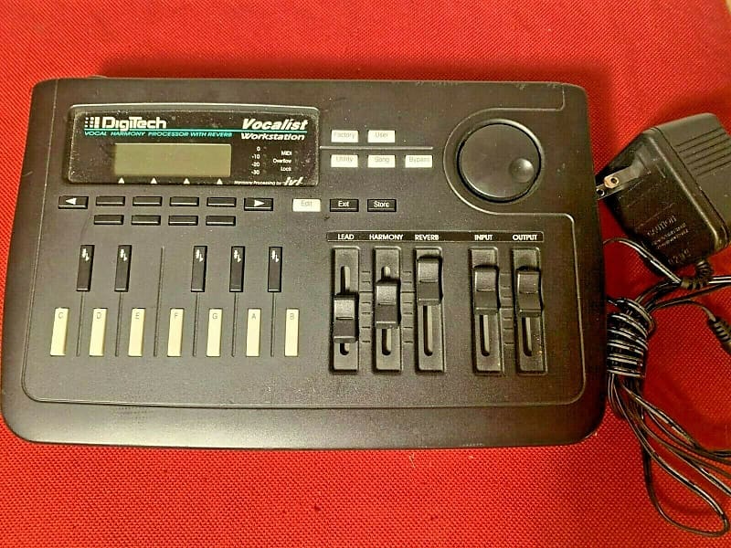 DIGITECH Vocalist Workstation vocal harmony vocalist Reverb Canada