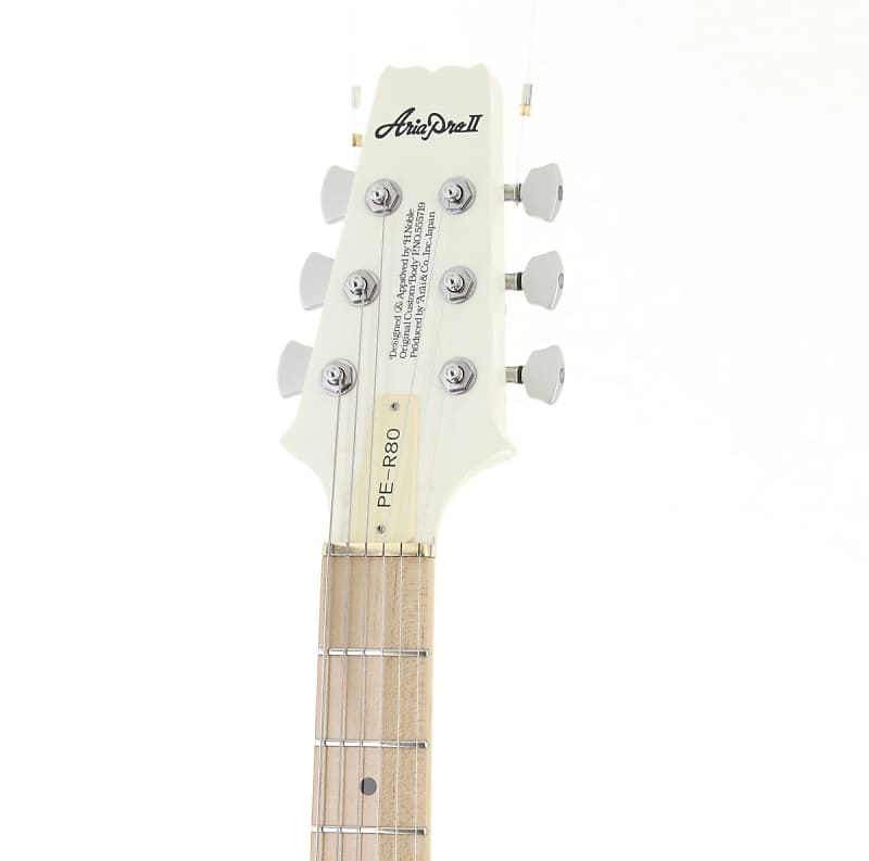 Aria Pro II PE-R80 SHACHI TAKE Signature Model Pearl White 2009 [SN  09030930] (02/15)