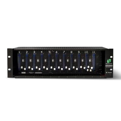 WesAudio Supercarrier II 11-Slot 500 Series Rack Chassis w/ Internal Stereo Link image 1