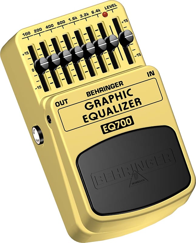Behringer - EQ700 - Ultimate 7-Band Graphic Equalizer Pedal image 1
