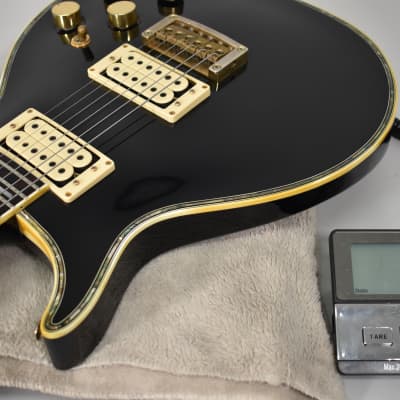 1980 Washburn Eagle Black Finish Rosewood Electric Guitar Made In