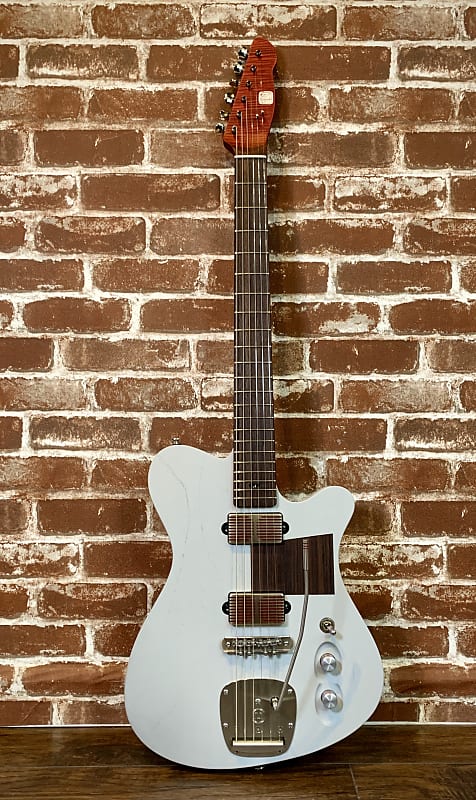 Tao Guitars T-Bucket "Cedar Beach" Grey/Red, Mastery Vibrato & Bridge 2020/NEW (Authorized Dealer) image 1