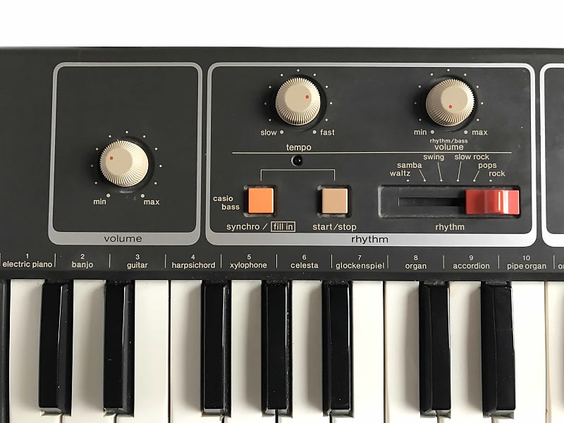 1981 Casio MT-41 Vintage Electronic Keyboard Casiotone MT-40