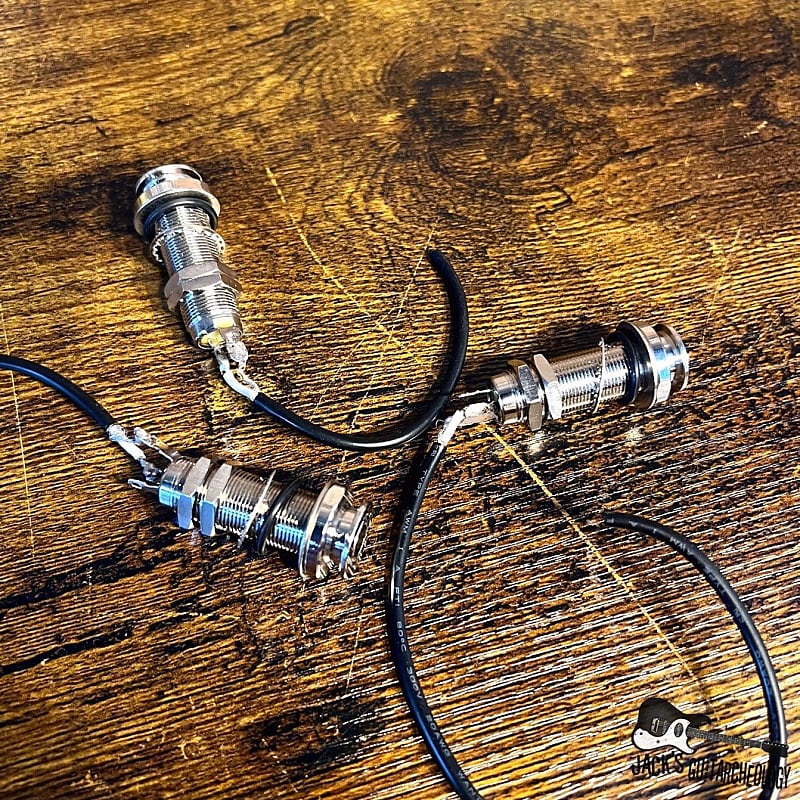 Recording King Acoustic Guitar Endpin Jack 3 Pack (2020s Reverb