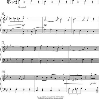 Easy Hymn Solos - Level 3 - 10 Stylish Arrangements image 7