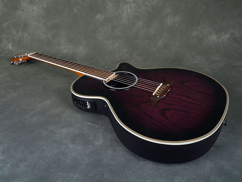 Crafter FX550EQ Roundback Electro-Acoustic Guitar - Trans