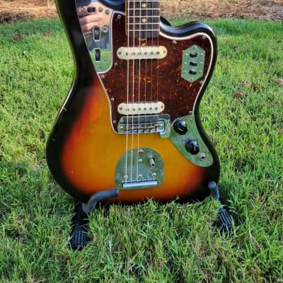 1963 Fender Jaguar Electric Guitar with Original Case image 3