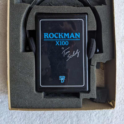 Vintage Rockman X100 Headphone Amplifier! Tom Scholz R&D Boston 