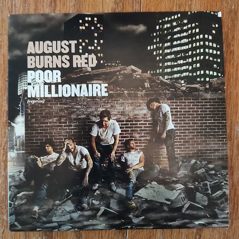 August Burns Red - Poor Millionaire Album. Leveler Signed | Reverb