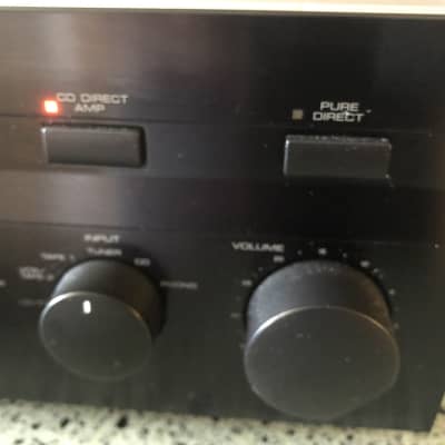 Super Clean Yamaha RX 596 Stereo AM FM Receiver w Remote and Manual - Phono Ready - Works - 80 W image 4
