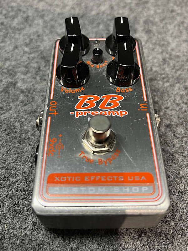 Xotic BBP-MB Custom Shop BB Preamp with Mid Boost 2010s - Metal