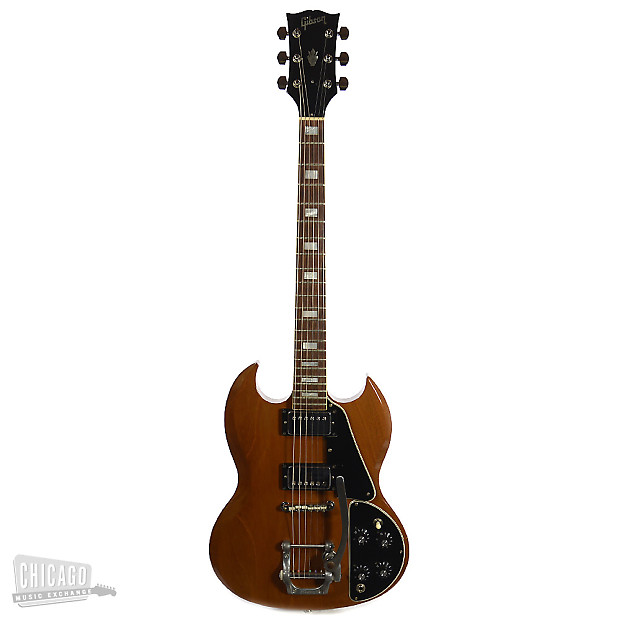Gibson SG Pro with Bigsby 1974-75 Natural | Reverb
