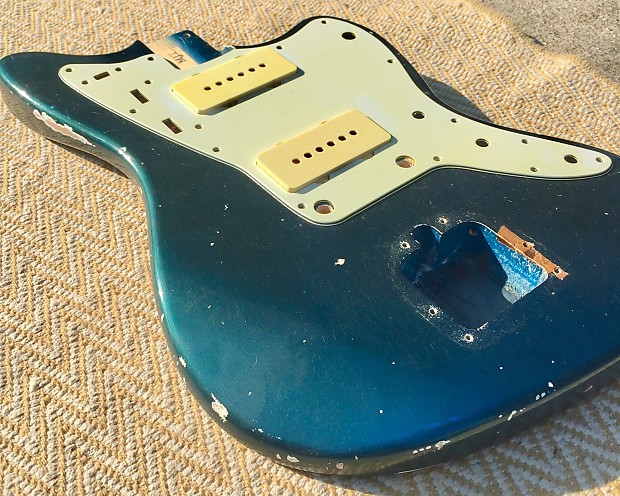 MJT Jazzmaster 2015 Aged Lake Placid Blue Nitro Relic | Reverb