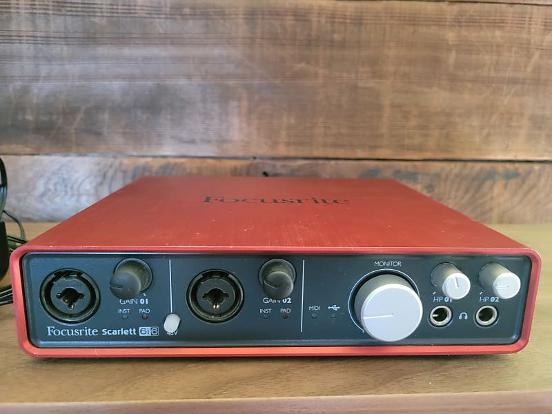 Focusrite Scarlett 6i6 USB 2.0 Audio Interface | Reverb