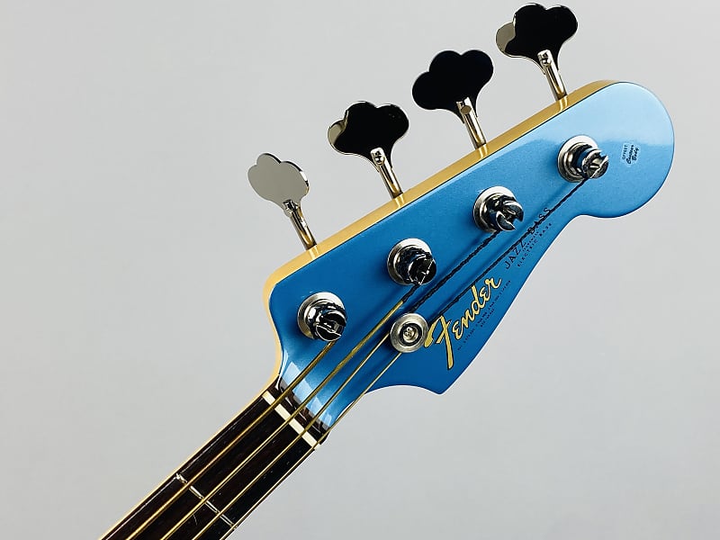 Fender Jazz Bass 64 Reissue-Lake Placid and Going For The Gold- 2013- Lake  Placid Blue