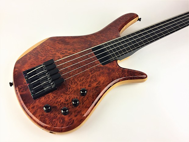 Zon Sonus 5st Fretless Lightwave 2000 High Gloss Natural
