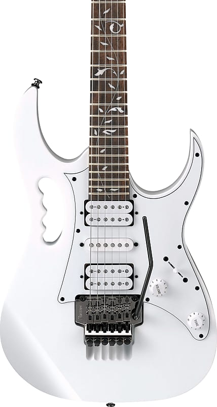 Ibanez JEMJR JEM Series Full-Scale Electric Guitar, White image 1