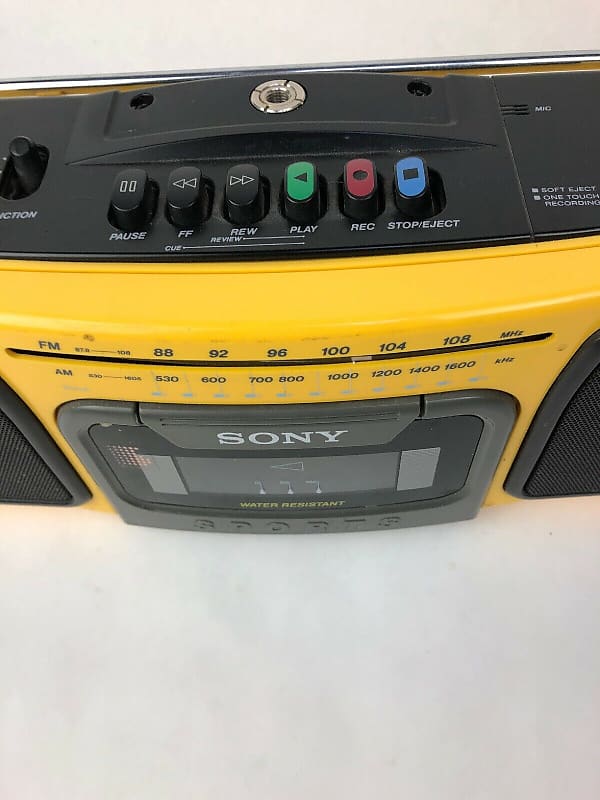 レア美可動品] Sony Sports CFS-950ラジカセ ソニースポーツ - ラジオ