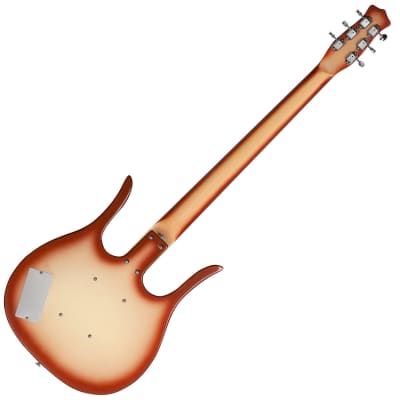 Danelectro Longhorn Baritone Electric Guitar ~ Copperburst image 2