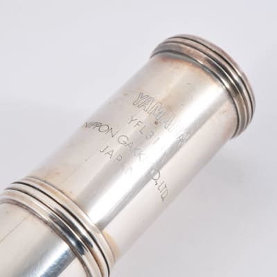 Yamaha YFL-311 Flute Silver Made in Japan w/Hardcase Carrybag Used From Japan #029480 image 9
