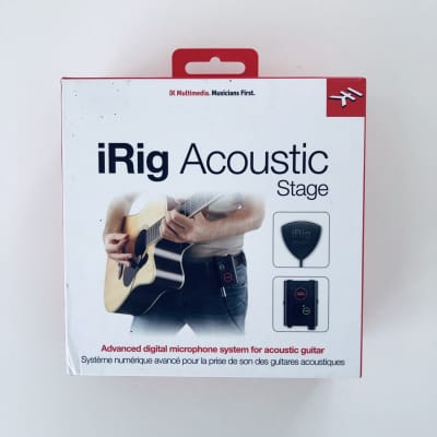 IK Multimedia iRig Acoustic Stage Mobile Instrument Microphone/Interface for iOS image 2