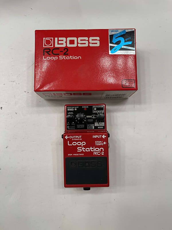 Boss Roland RC-2 Loop Station Phrase Recorder Sampler Guitar Effect Pedal