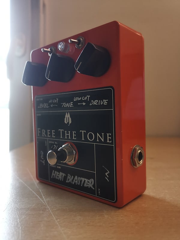 Free The Tone HB-2 Heat Blaster Distortion - Modern Gain - Red