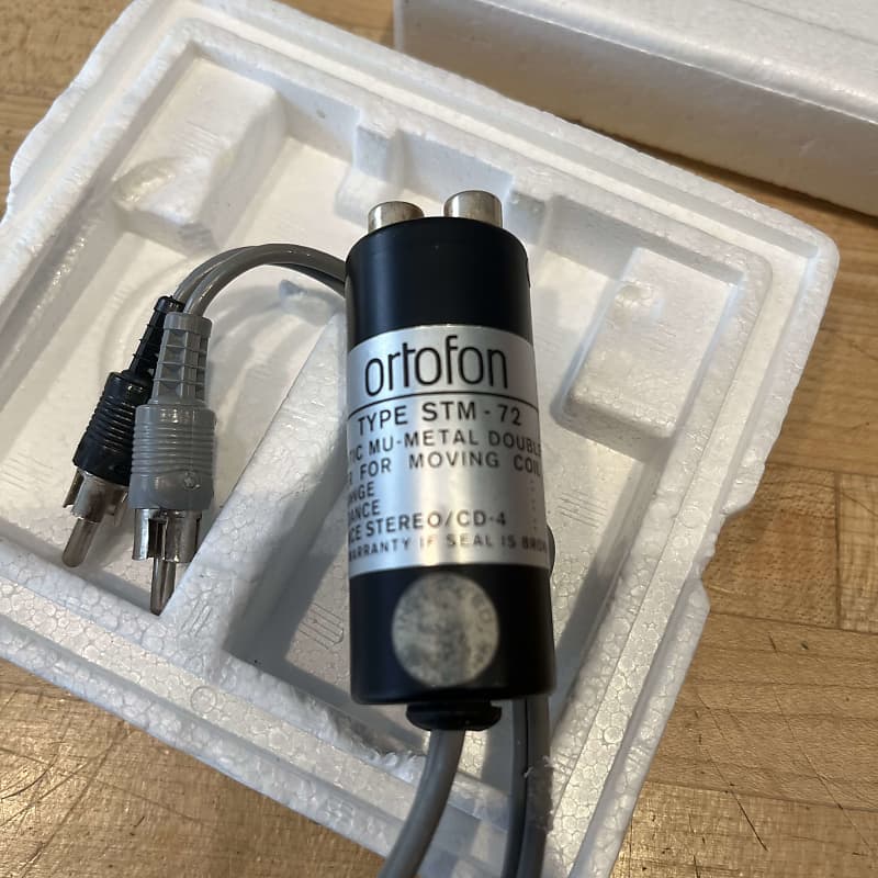 その他 ortofon STM-72 Transformer Ortofon STM-72 MC Step-up Transformer In VG Condition